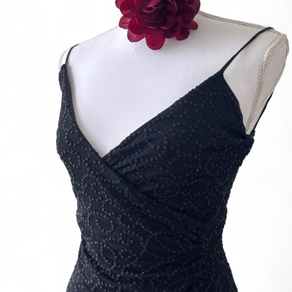 ULTRA RARE 1990s BETSEY JOHNSON BEADED DRESS - Picture 2 of 6